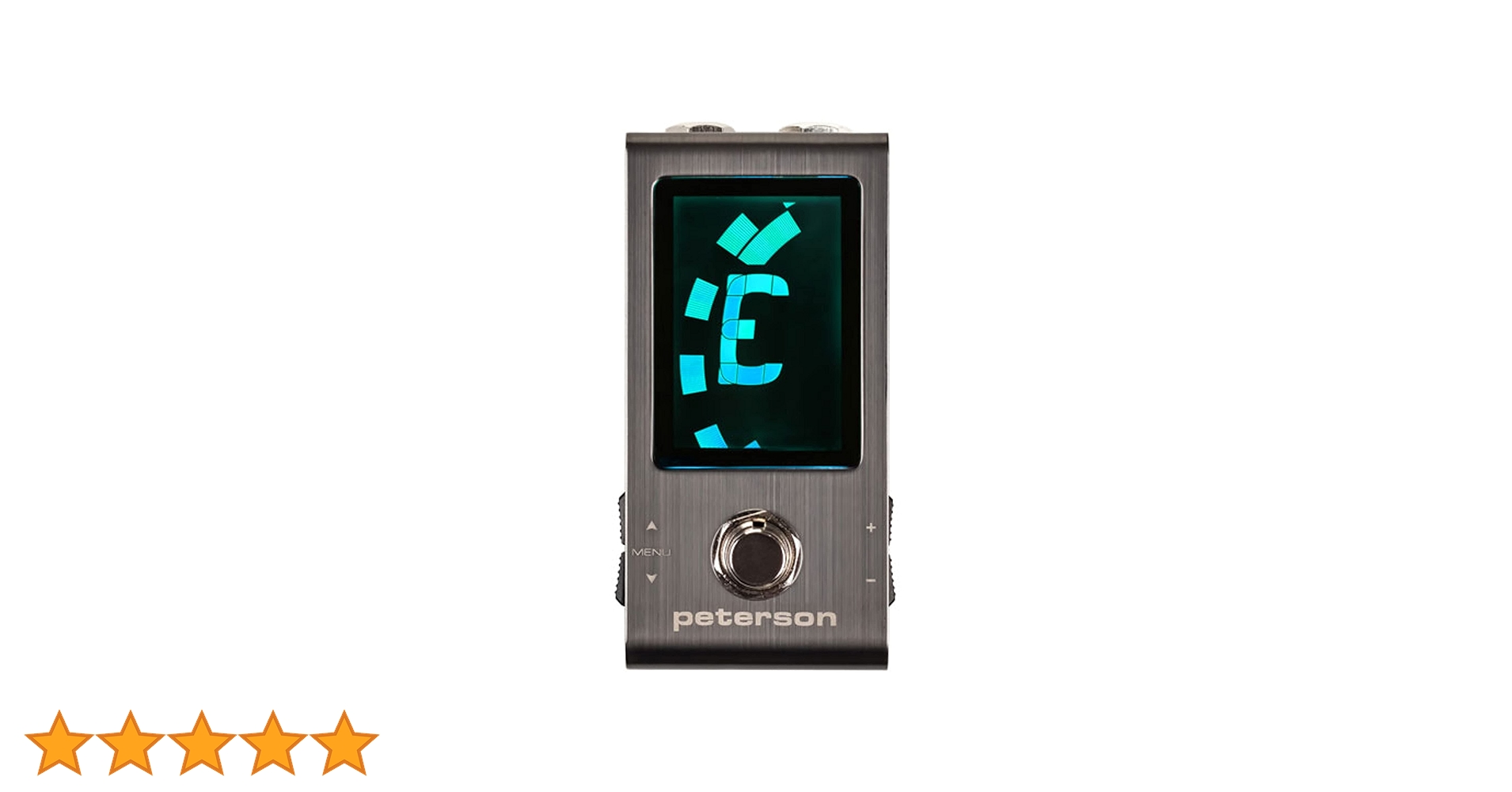 Peterson StroboStomp Mini - Mini afinador de pedal estroboscópico